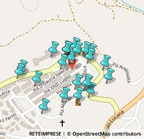 Mappa Via della Repubblica, 85027 Rapolla PZ, Italia (0.1)
