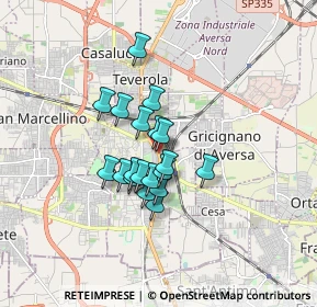 Mappa Via della Liberta', 81031 Aversa CE, Italia (1.24211)