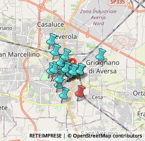 Mappa Via della Liberta', 81031 Aversa CE, Italia (1.064)