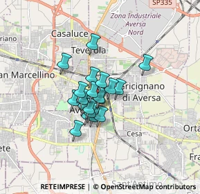 Mappa Via della Liberta', 81031 Aversa CE, Italia (1.093)