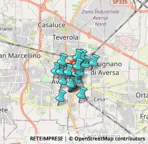 Mappa Via della Liberta', 81031 Aversa CE, Italia (0.9305)