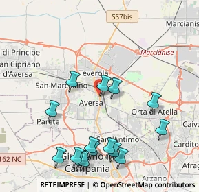 Mappa Via della Liberta', 81031 Aversa CE, Italia (4.97133)