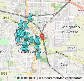 Mappa Valentino de Simone, 81031 Aversa CE, Italia (0.9965)