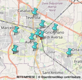 Mappa Valentino de Simone, 81031 Aversa CE, Italia (1.85909)