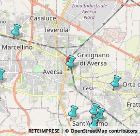 Mappa Valentino de Simone, 81031 Aversa CE, Italia (3.49545)