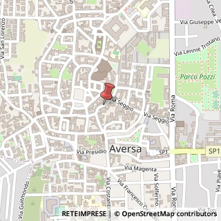 Mappa Via San Nicola, 14, 81031 Aversa, Caserta (Campania)