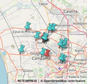 Mappa Via Vittoria Colonna, 81031 Aversa CE, Italia (5.45438)