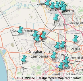 Mappa Via Vittoria Colonna, 81031 Aversa CE, Italia (10.511)