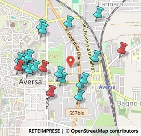 Mappa Via Vittoria Colonna, 81031 Aversa CE, Italia (0.5765)