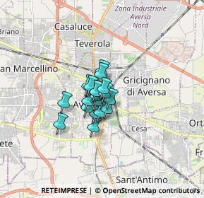 Mappa Via Vittoria Colonna, 81031 Aversa CE, Italia (0.84632)