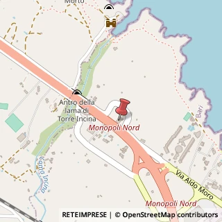 Mappa Km839+950, 70043 Monopoli, Bari (Puglia)