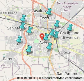 Mappa Piazza Professor Federico Santulli, 81031 Aversa CE, Italia (1.80923)