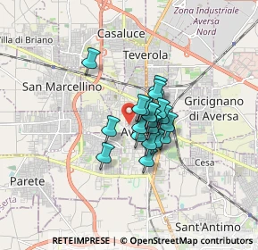 Mappa Piazza Professor Federico Santulli, 81031 Aversa CE, Italia (0.9925)