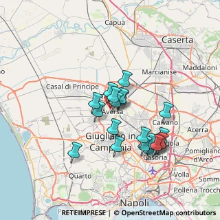 Mappa Piazza Professor Federico Santulli, 80131 Aversa CE, Italia (6.469)