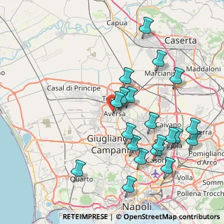 Mappa Piazza Professor Federico Santulli, 80131 Aversa CE, Italia (9.2975)