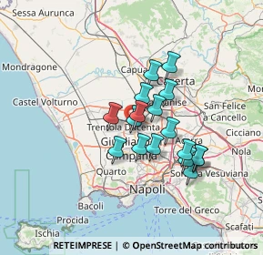 Mappa Piazza Professor Federico Santulli, 81031 Aversa CE, Italia (10.93706)