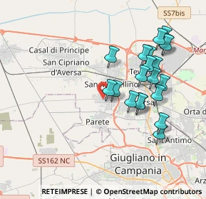 Mappa Via Enrico Fermi, 81038 Trentola-ducenta CE, Italia (3.9525)