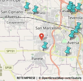 Mappa Via Enrico Fermi, 81038 Trentola-ducenta CE, Italia (3.32231)