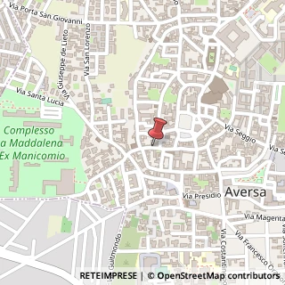 Mappa Via San Nicola, 113, 81031 Aversa, Caserta (Campania)
