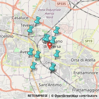 Mappa Via Alcide De Gasperi, 81030 Gricignano di Aversa CE, Italia (1.65333)