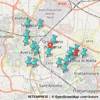 Mappa Via Alcide De Gasperi, 81030 Gricignano di Aversa CE, Italia (2.07222)