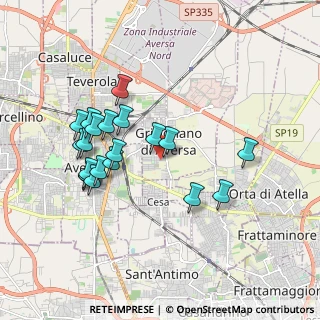 Mappa Via Alcide De Gasperi, 81030 Gricignano di Aversa CE, Italia (1.899)