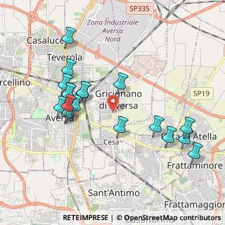 Mappa Via Alcide De Gasperi, 81030 Gricignano di Aversa CE, Italia (2.15947)