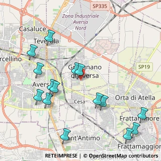 Mappa Via Alcide De Gasperi, 81030 Gricignano di Aversa CE, Italia (2.61933)