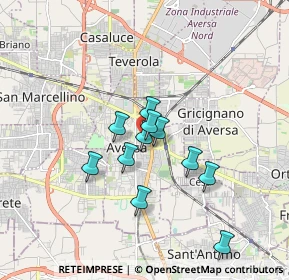 Mappa Via e, 81031 Aversa CE, Italia (1.41818)