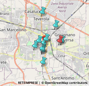 Mappa Via e, 81031 Aversa CE, Italia (1.22667)