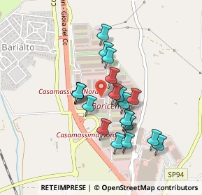 Mappa Il Baricentro, 70010 Casamassima BA, Italia (0.396)