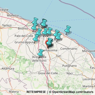 Mappa Il Baricentro, 70010 Casamassima BA, Italia (9.81647)