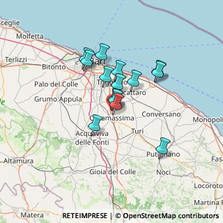 Mappa Il Baricentro, 70010 Casamassima BA, Italia (10.68643)