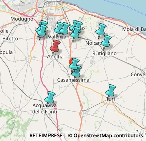 Mappa Il Baricentro, 70010 Casamassima BA, Italia (7.83733)