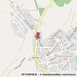 Mappa Via c. modestino, 83052 Paternopoli, Avellino (Campania)