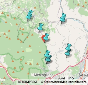 Mappa Località Castello, 83010 Sant'Angelo a scala AV, Italia (3.97727)