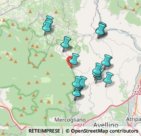 Mappa Località Castello, 83010 Sant'Angelo a scala AV, Italia (3.757)