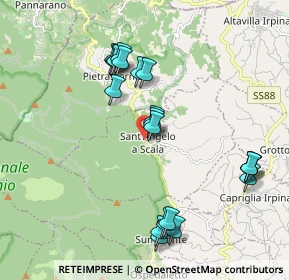 Mappa Località Castello, 83010 Sant'Angelo a scala AV, Italia (2.1545)