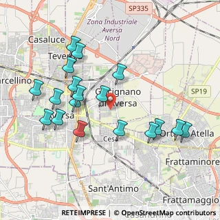 Mappa Portico Di Caserta, 81030 Gricignano di Aversa CE, Italia (2.15556)