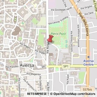 Mappa Via Roma, 264, 81031 Aversa, Caserta (Campania)