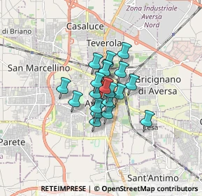 Mappa Via S. Andrea, 81031 Aversa CE, Italia (0.9715)