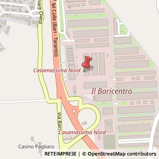 Mappa Il Baricentro, S.S. 100 Casamassima - Bari, km 16, 70010 Casamassima BA, Italia, 70010 Casamassima, Bari (Puglia)