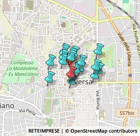 Mappa Via Succurre Miseris, 81031 Aversa CE, Italia (0.231)