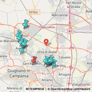 Mappa Via San Nicola, 81030 Orta di Atella CE, Italia (4.82467)