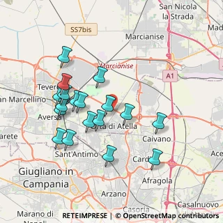 Mappa Via San Nicola, 81030 Orta di Atella CE, Italia (3.81111)
