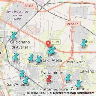 Mappa Via San Nicola, 81030 Orta di Atella CE, Italia (3.085)