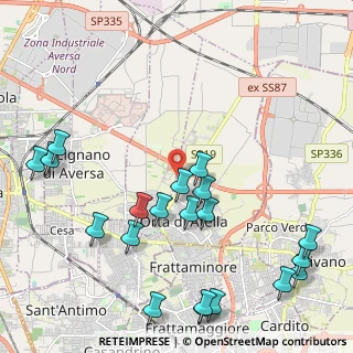 Mappa Via San Nicola, 81030 Orta di Atella CE, Italia (2.834)