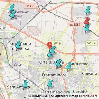 Mappa Via San Nicola, 81030 Orta di Atella CE, Italia (3.15385)