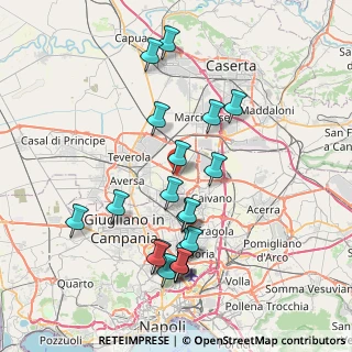 Mappa Via San Nicola, 81030 Orta di Atella CE, Italia (8.3805)