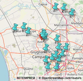 Mappa Piazza Normanna, 81031 Aversa CE, Italia (8.759)